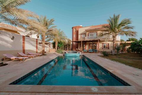 Luxury private villa with pool