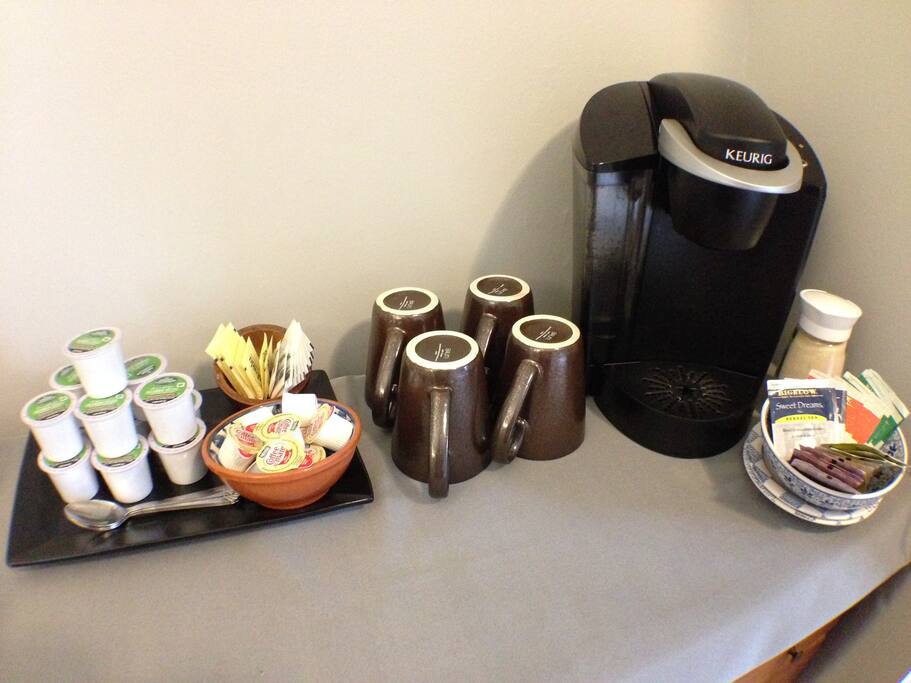 Your personal coffee/tea setup