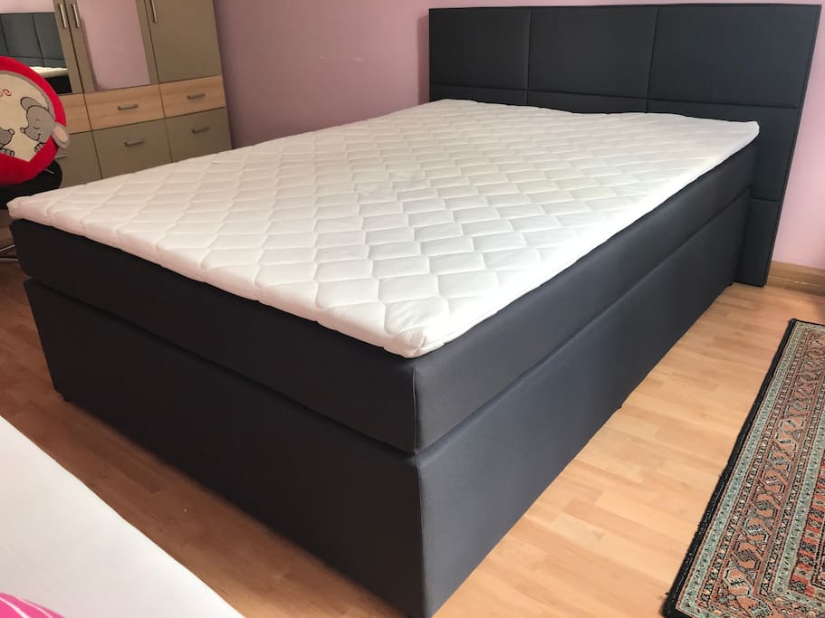 Boxspringbett for 2