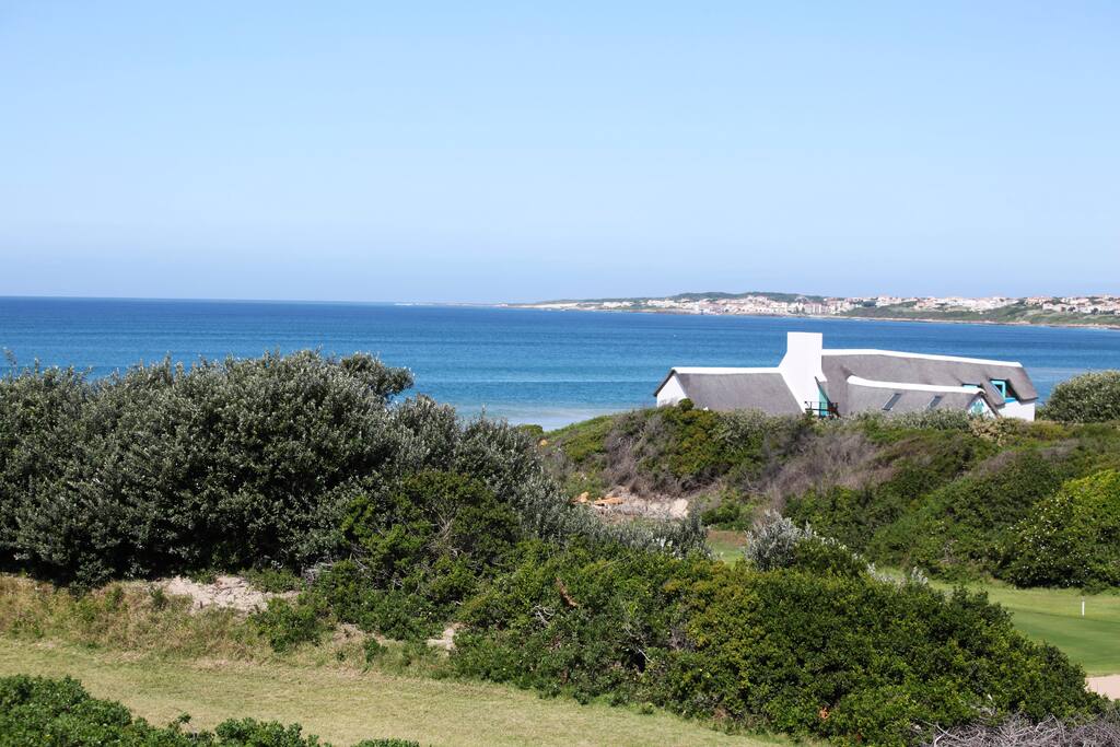 Sea view from garden