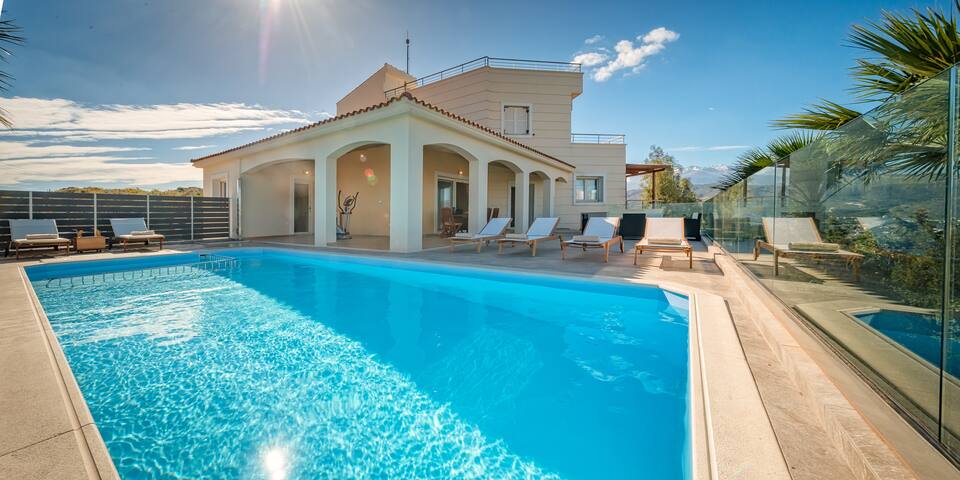 ★Karmilos Hill Villa ★ Private pool ★ Amazing view gallery image 5