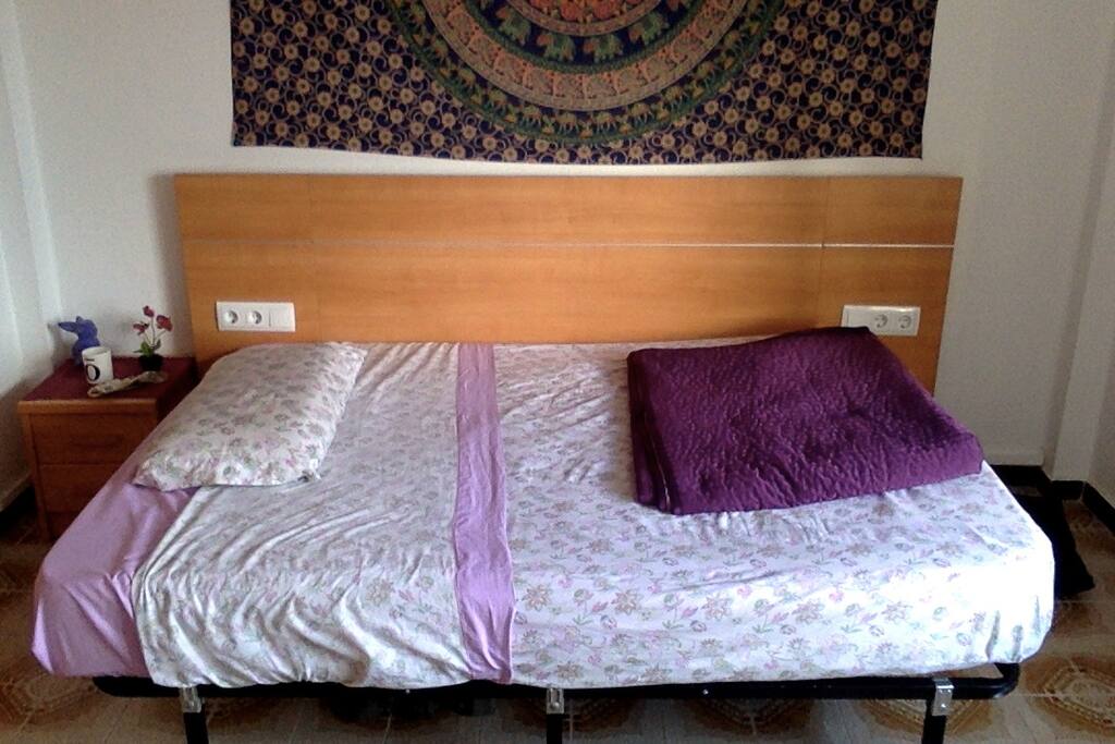 double bed