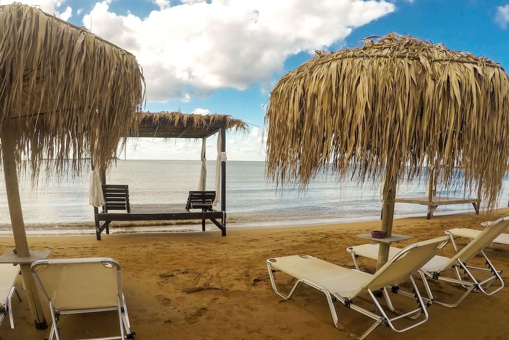 It is advisable to rent a car to explore the island
