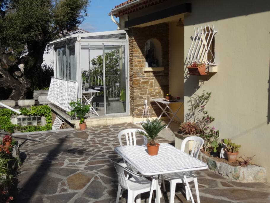 Une terrasse