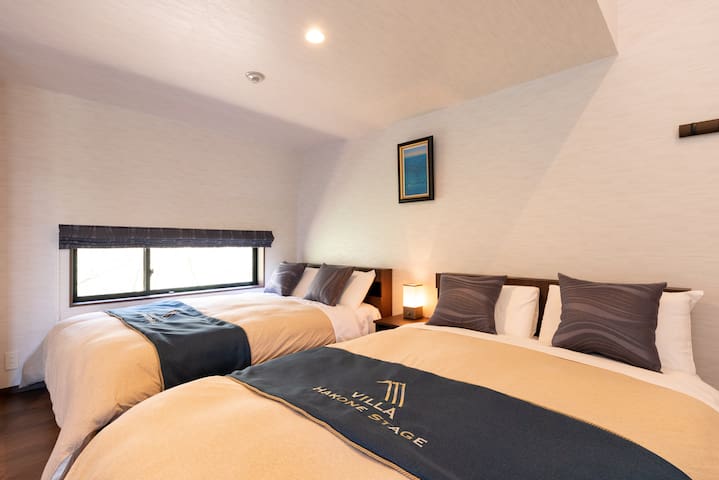 Entire home with 1 bedrooms in Kanagawa - Villa 55㎡ near Lake/8P/Large Window/Loft/Wifi