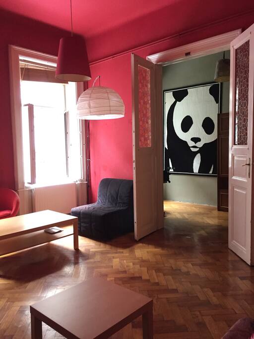 The living room