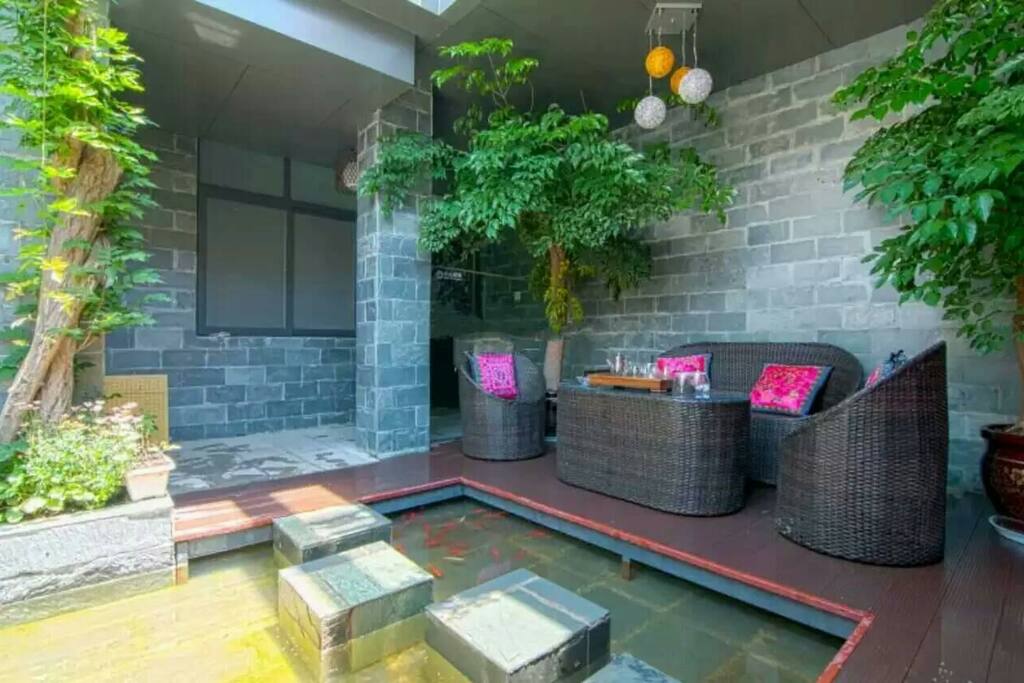 私人小院茶台
