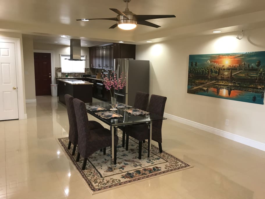 Dining Room and Kitchen