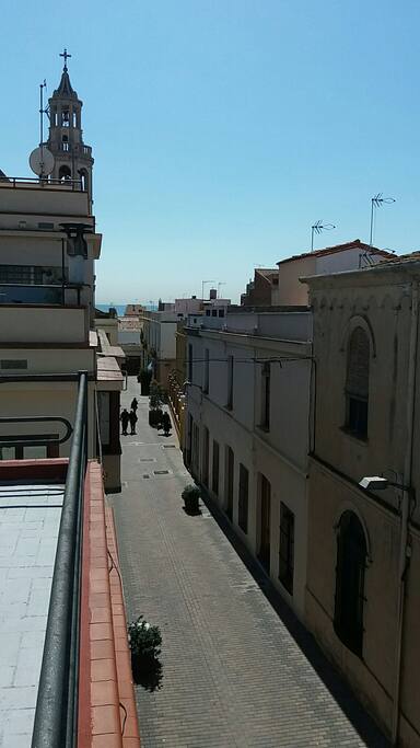 vista desde la terraza