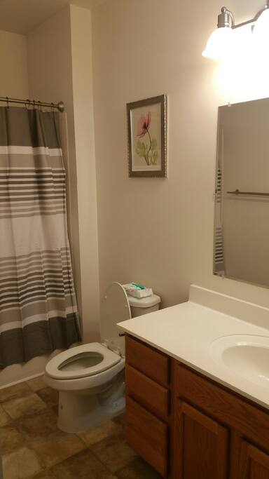 Shared bathroom