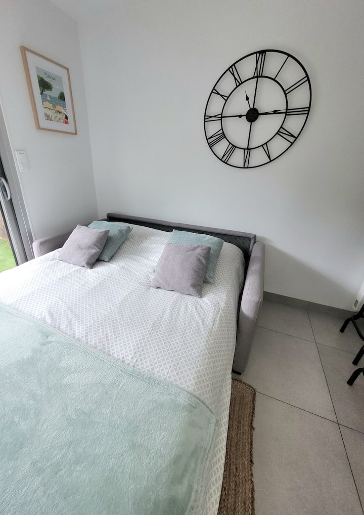 Canapé lit convertible Imperido - literie premium Atlan90