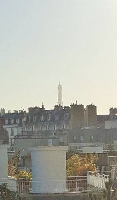 Vue de la tour Eiffel