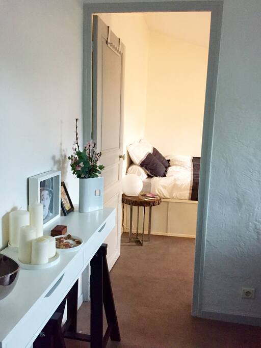 Entrée vue chambre