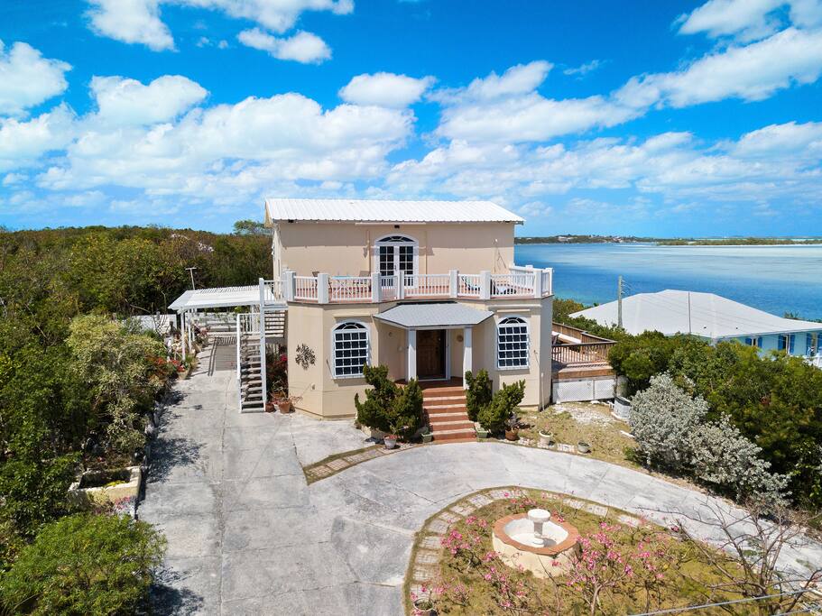 Aerial view. Showing your private entrance to upper level