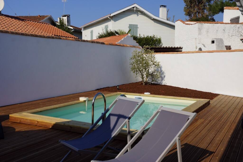Terrasse et piscine