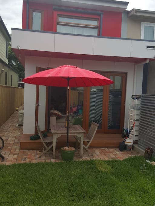 Outdoor seating
