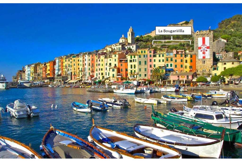 Posizione della casa a Portovenere