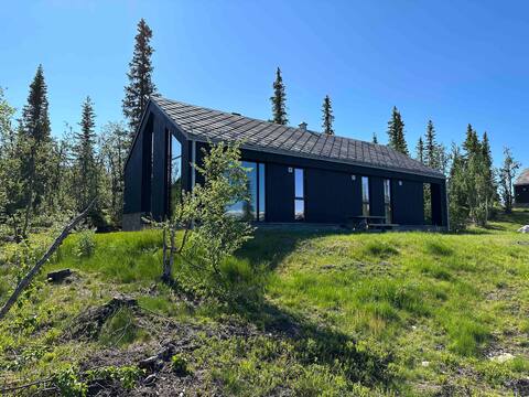 Appealing cabin with a nice view