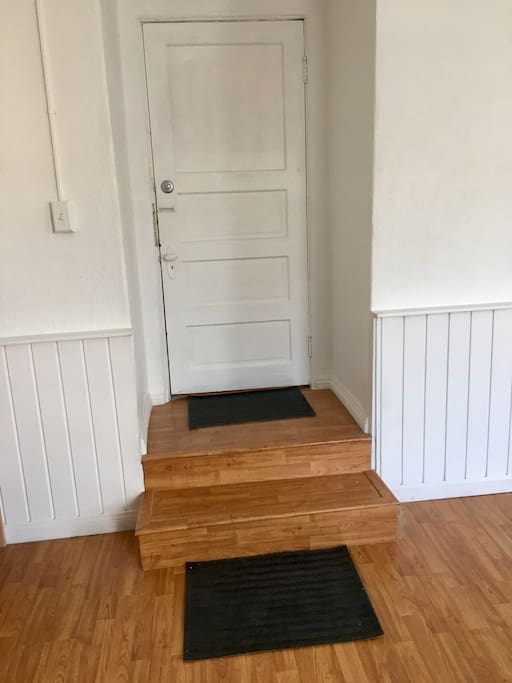 Private entrance