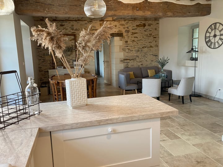 La Longère, Maison De Charme Proche D'angers - Angers
