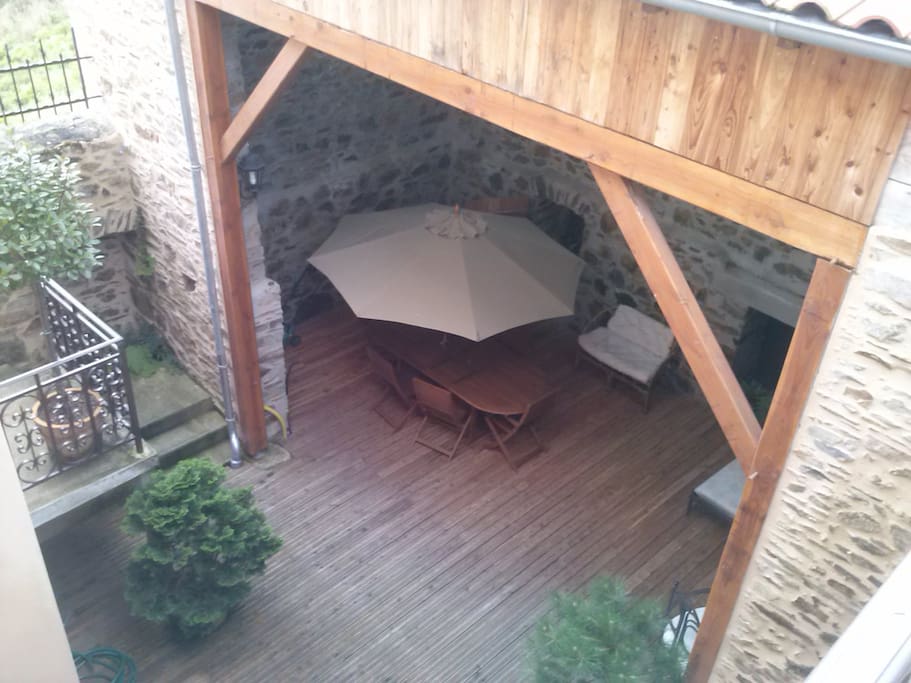 Vue du patio