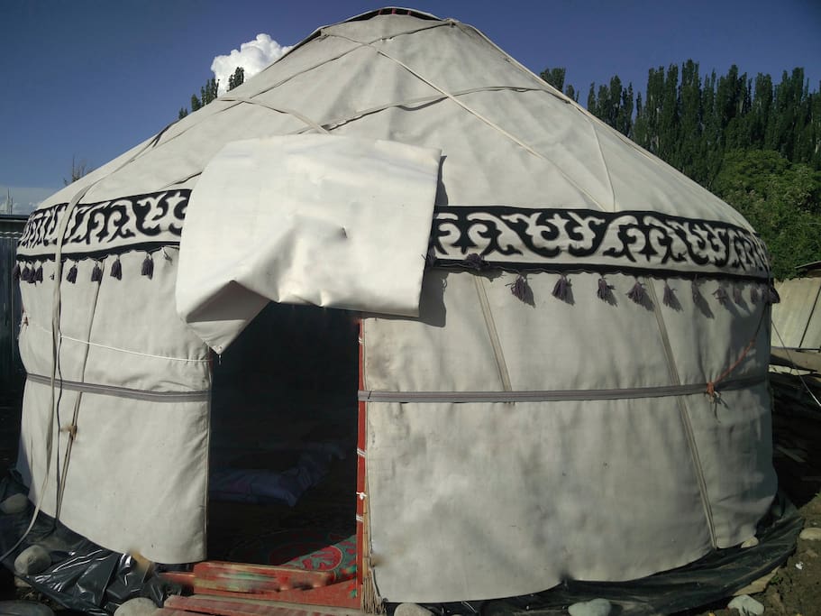 Yurt outside look