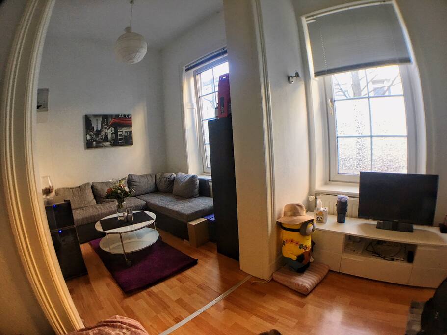 Blick auf den Wohnraum