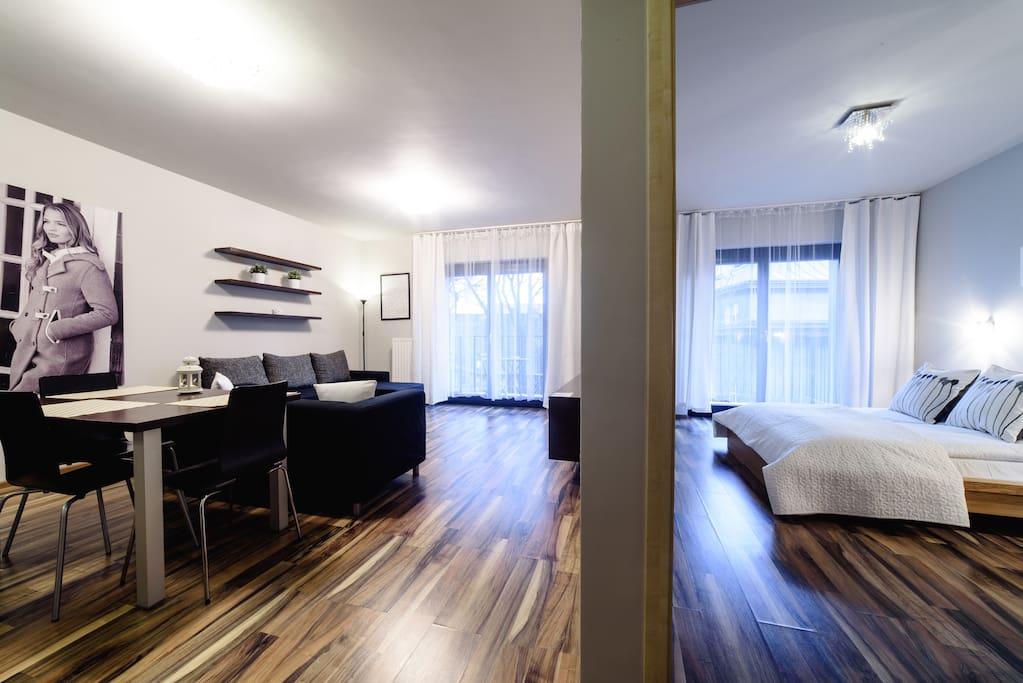 Salon i sypialnia