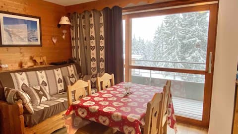 Propriété Airbnb réussie: F3 at the foot of the slopes à Chamrousse