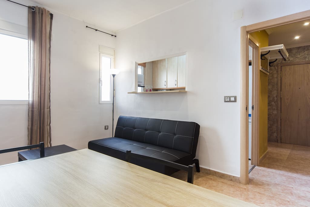 Comfy sofa in the living-room