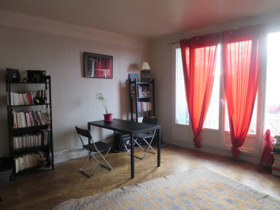 Un salon lumineux