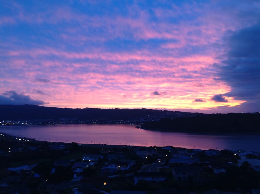 Beautiful views from our large expansive deck...