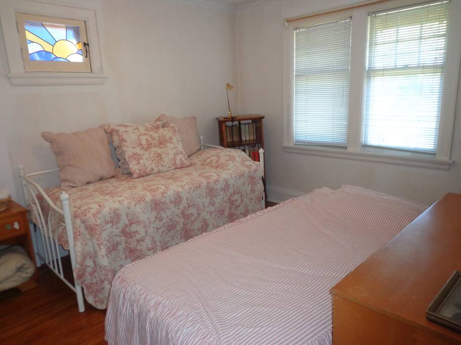 Bedroom with two beds
