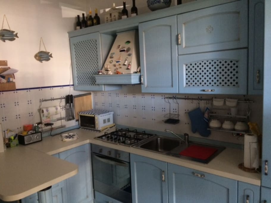Cucina color cielo