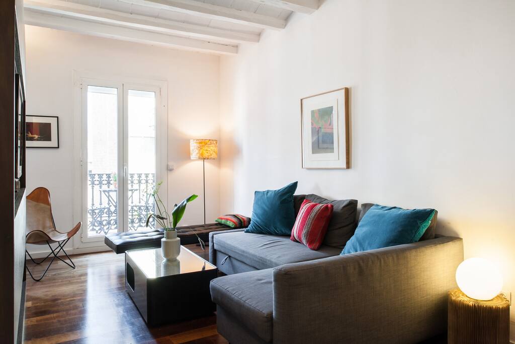 Comfortable living room area