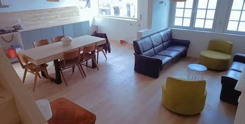 House 8 to 9 pers - Centre Seclin.
Shopping station.