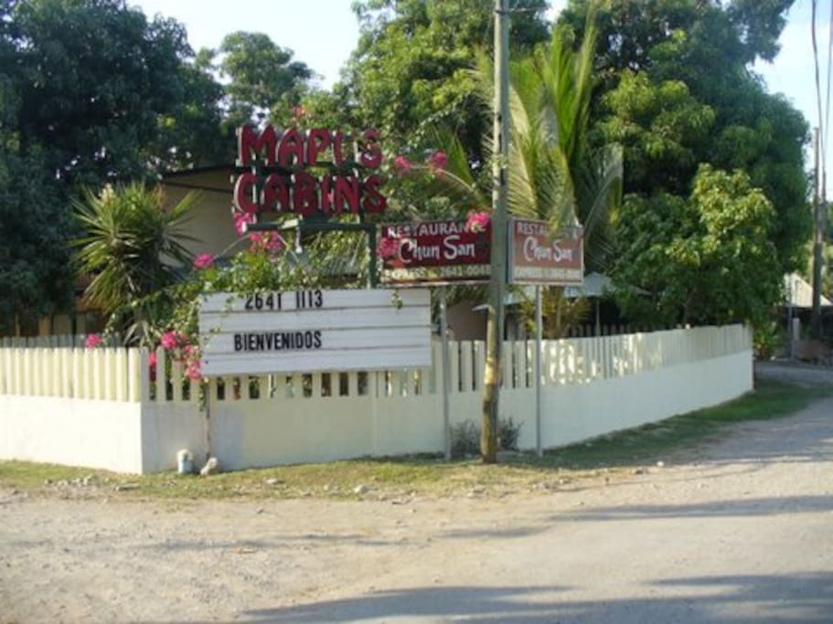 FRONT SIGNAGE OF MAPI'S