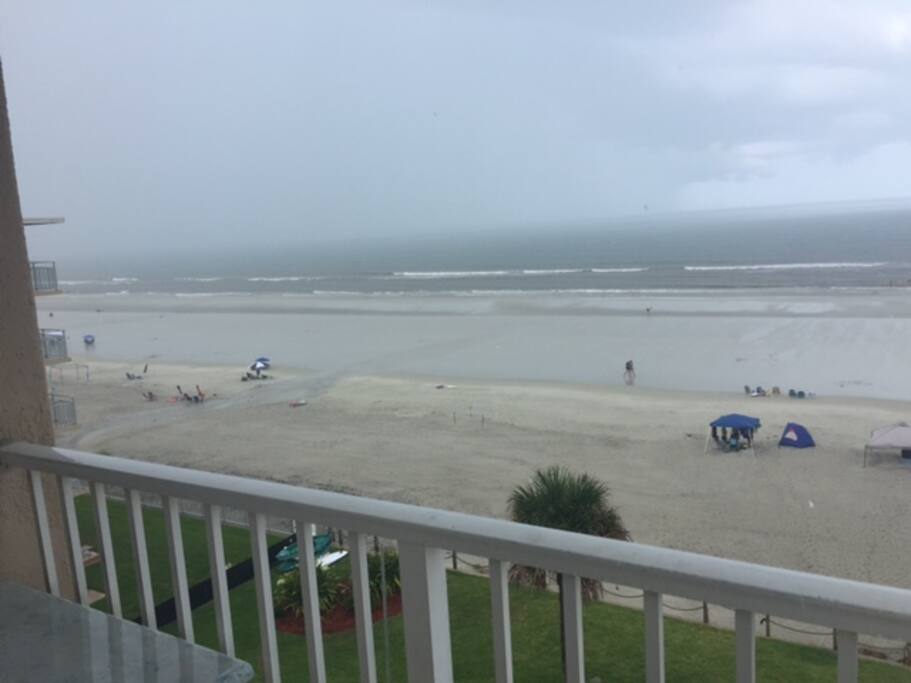 View from balcony