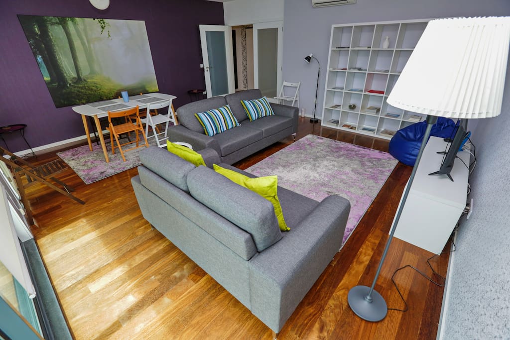 Sala de estar | Living and dining room