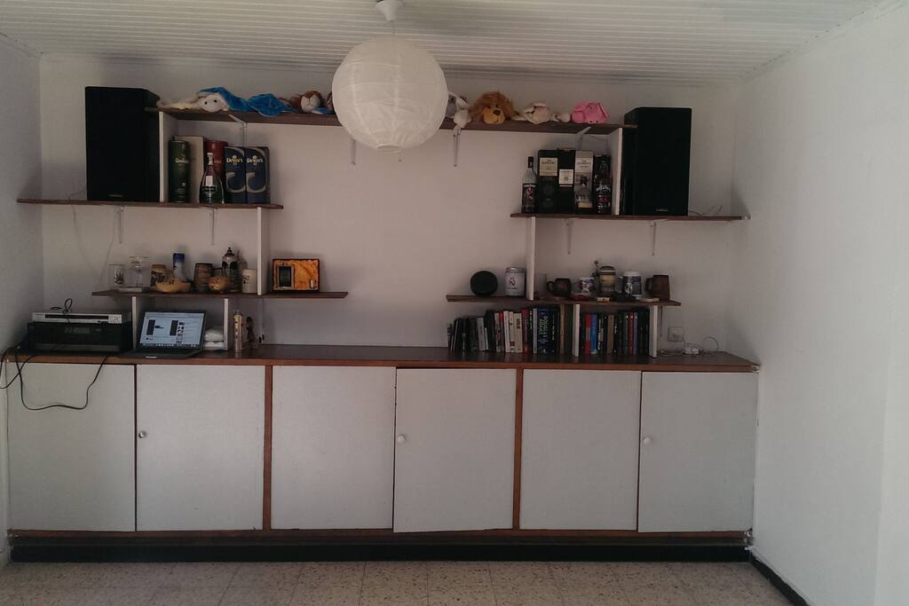 A part of the living room