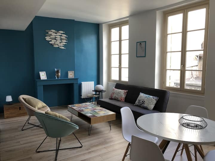 Appartement Lr Hypercentre Rénové 70m² - La Rochelle