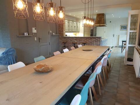 Luxury vacation home Flemish Ardennes 16 people