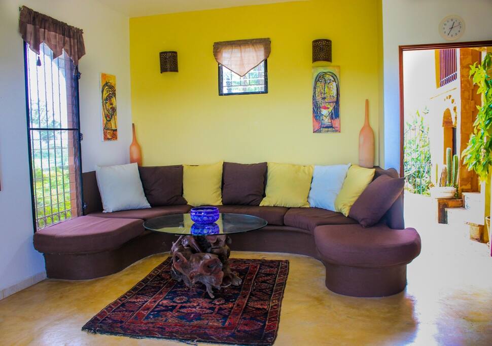 Comfortable living area.