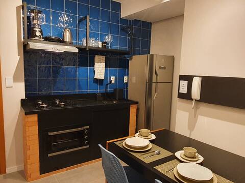 Loft modern, functional and well located.