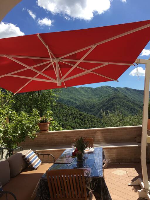 The loggia