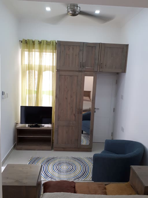 tv and wifi in bedroom