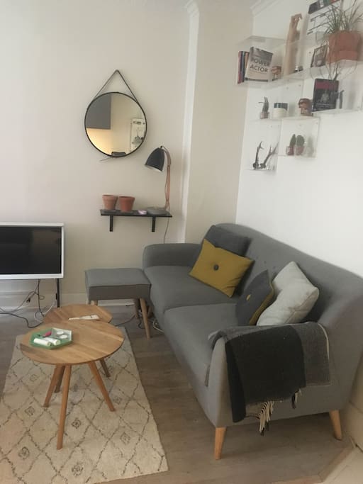 Our sofa/tv-setting