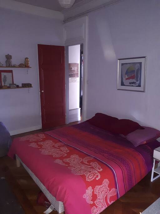 la chambre lit double