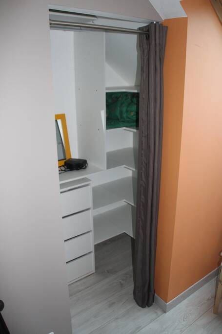 Rangements dans la chambre