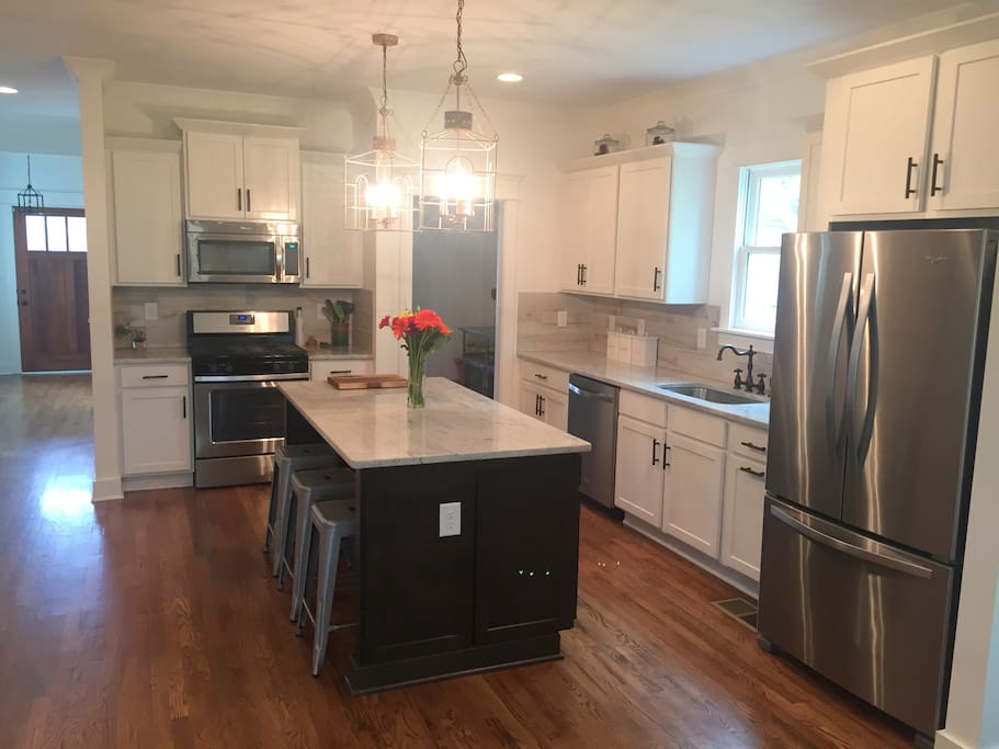 Kitchen. Fully stocked with top of the line cookware.